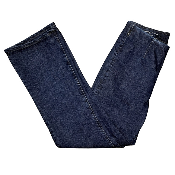 AG Adriano Goldschmied Jeans Womens Medium Farrah Boot Crop Mid Rise Pull On - Picture 1 of 12